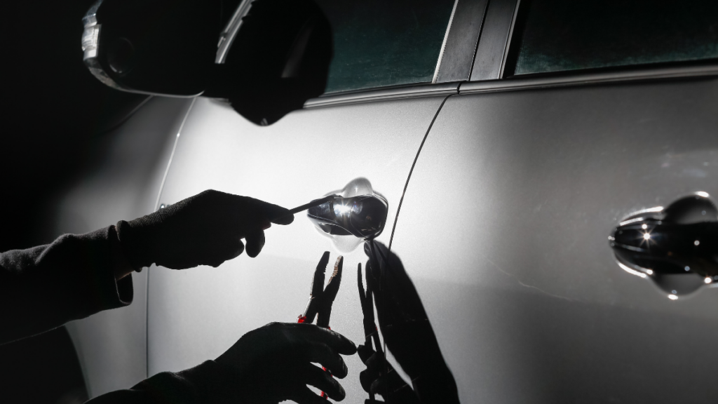 stealing a car